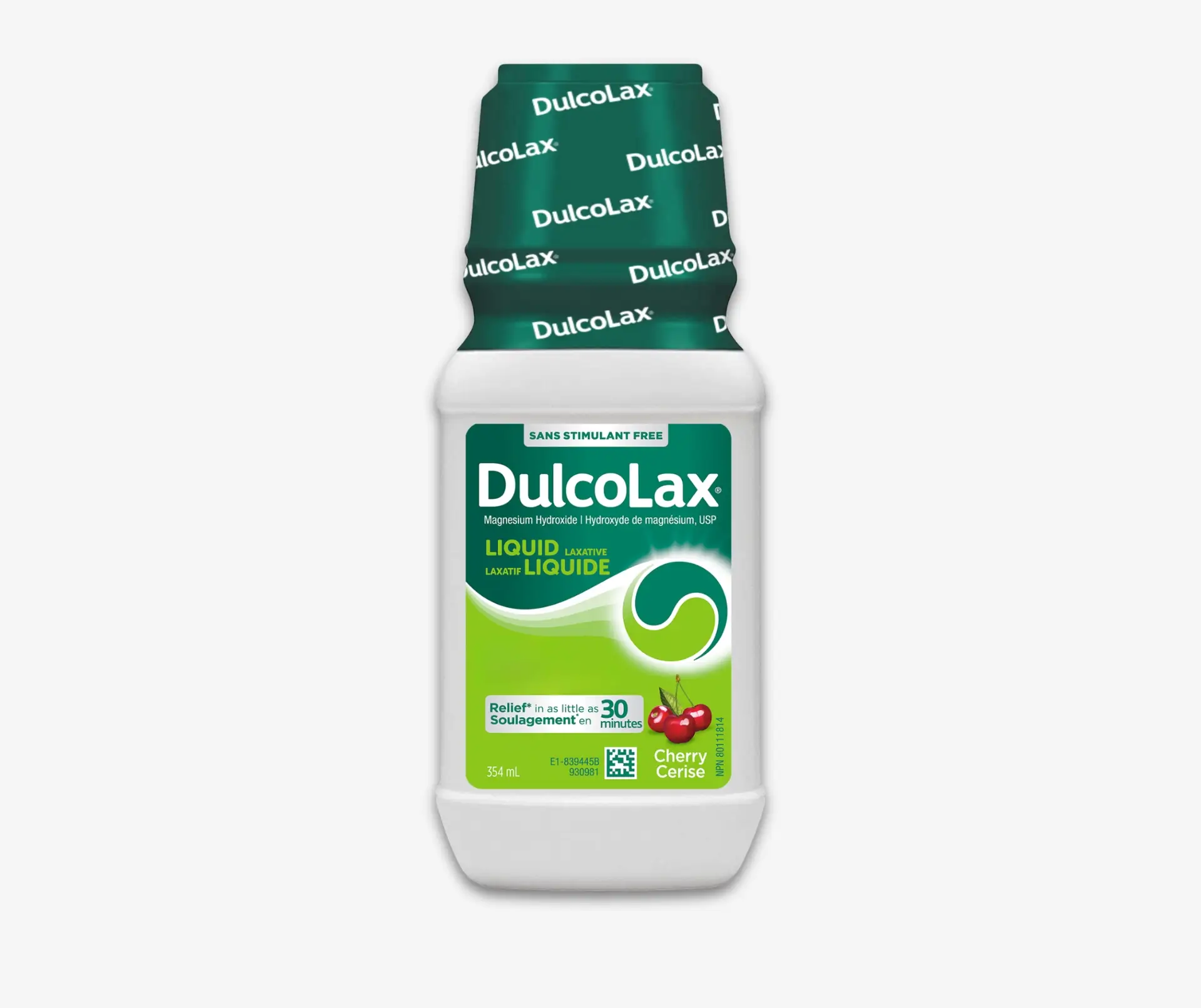 Devant de l’emballage de DulcoLax Liquide