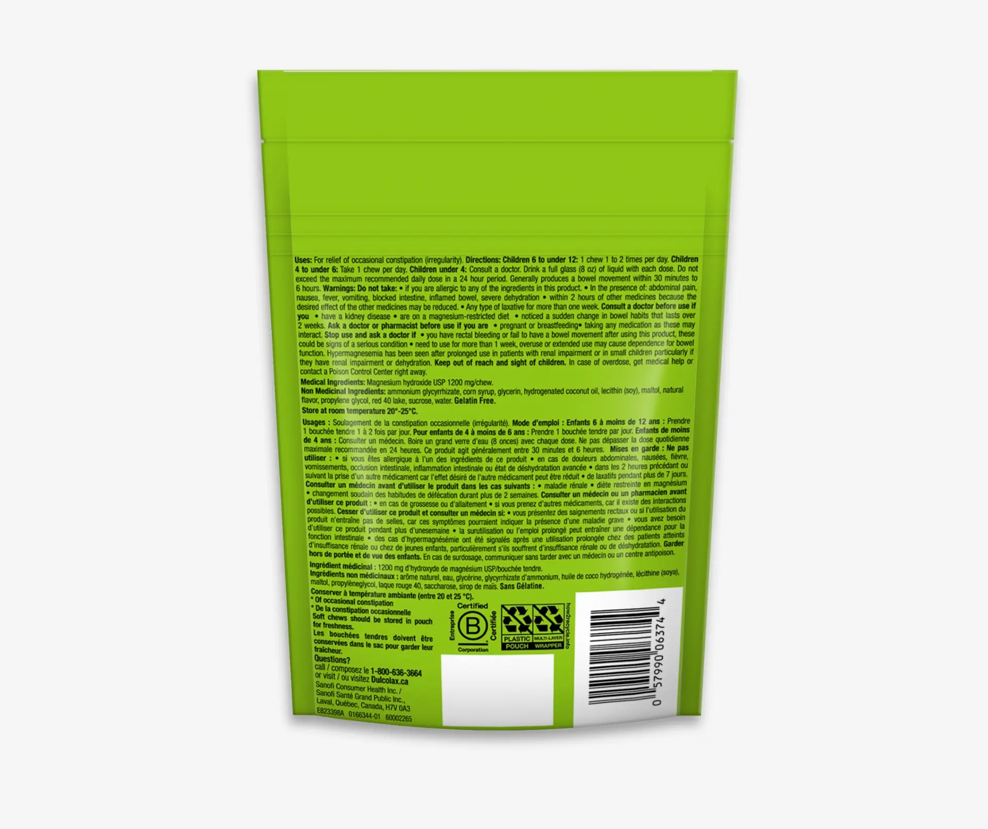 Photograph of a dozen mixed berries (strawberries, blueberries, raspberries, and blackberries) floating around in front of a light pink background to highlight the great tasting and naturally flavoured kids Soft Chews.